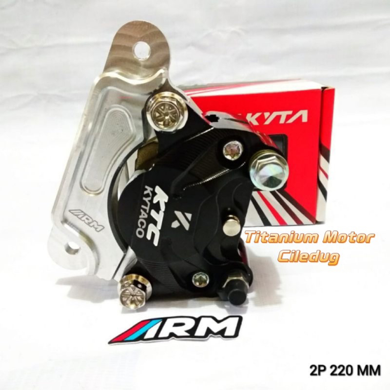 KALIPER KTC KYTA 2P 220MM VARIO 125 BEAT FI SCOOPY FI VARIO 150 BEAT KARBU SCOOPY KARBU