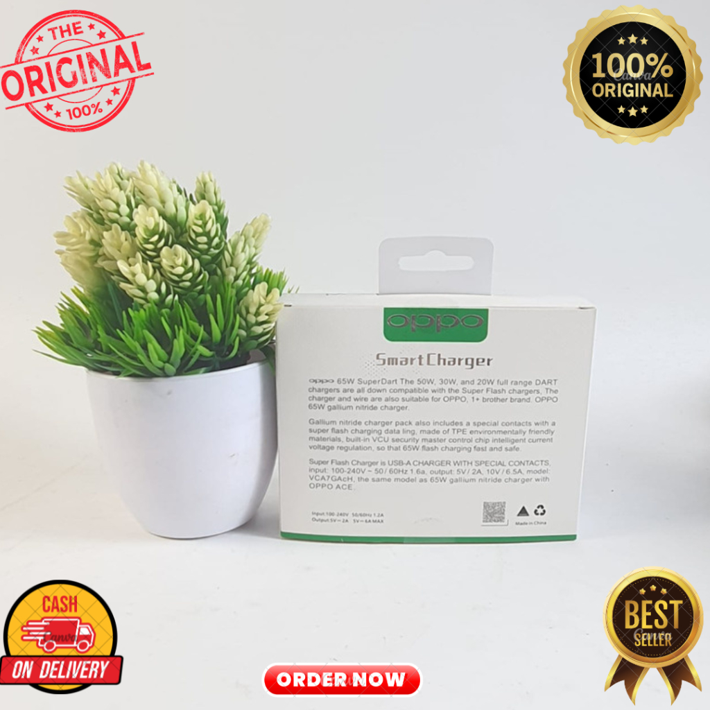 CHARGER OPPO 65W SUPER FLASH CHARGE