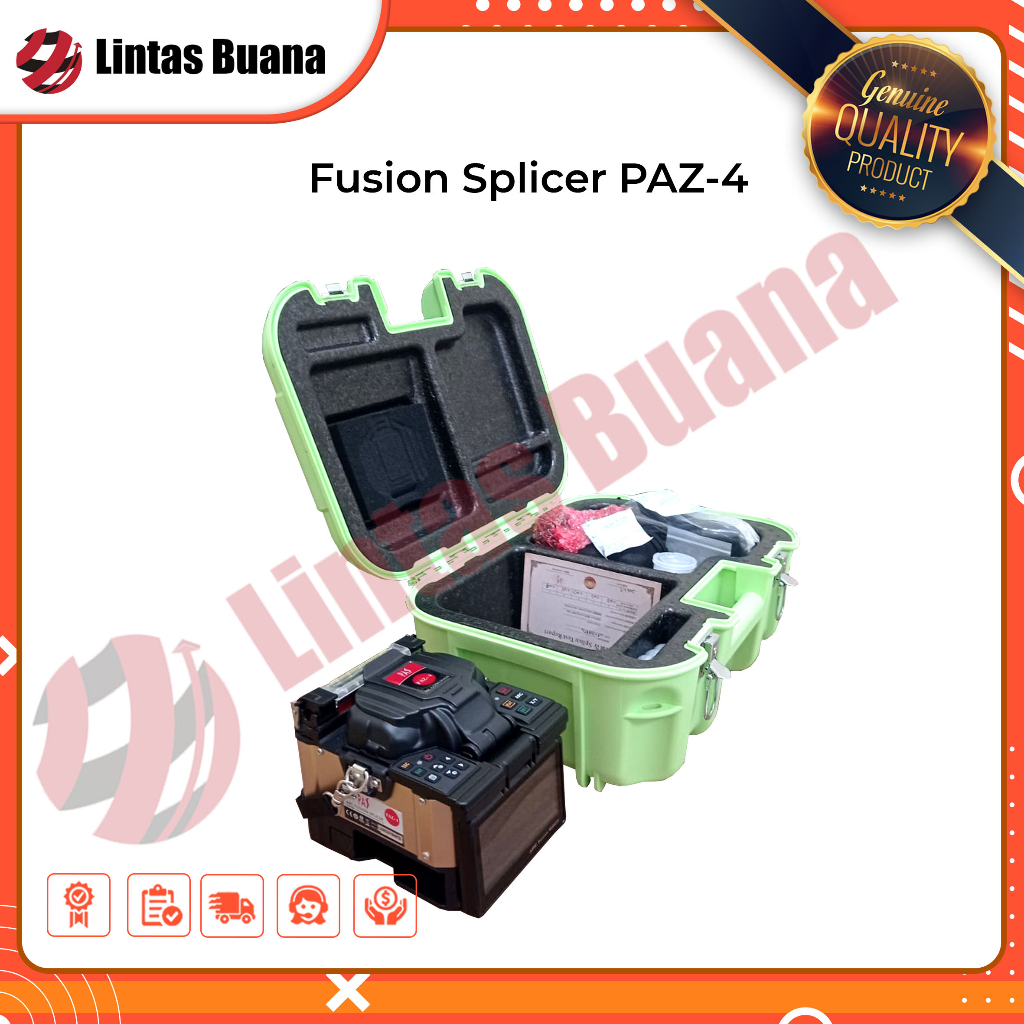 Fusion Splicer PAZ-4 Fiber Optic | alat splicing fo PAZ 4