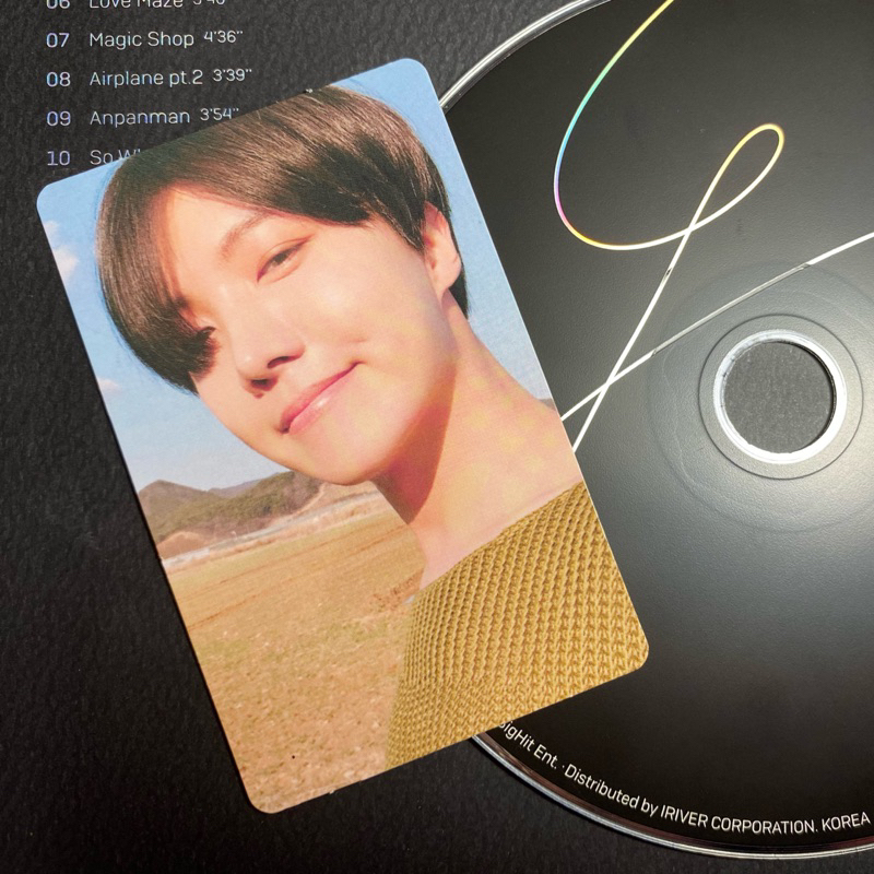 bts jhope love yourself tear photocard ♡
