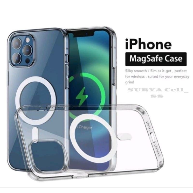 Magsafe Case Iphone X Xs Xr Xs Max 11 11Pro 11ProMax iph 12 12Pro 12Max 12ProMax Softcase/Casing Cas