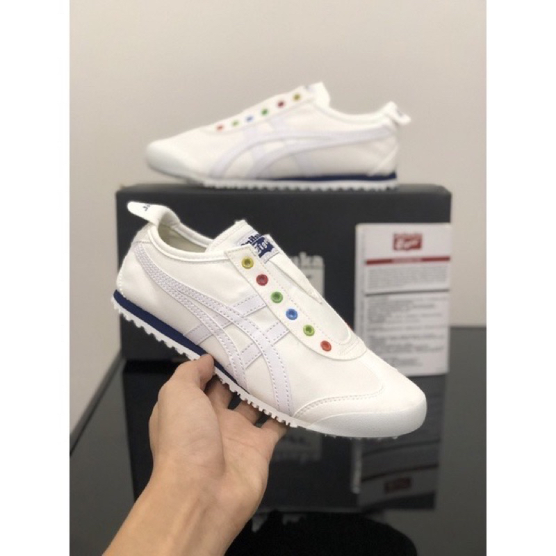 Sepatu Onitsuka Slip On Ring Navy