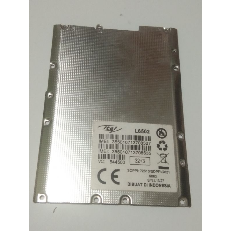 tutup batre itel 1 pro L6502 ori copotan