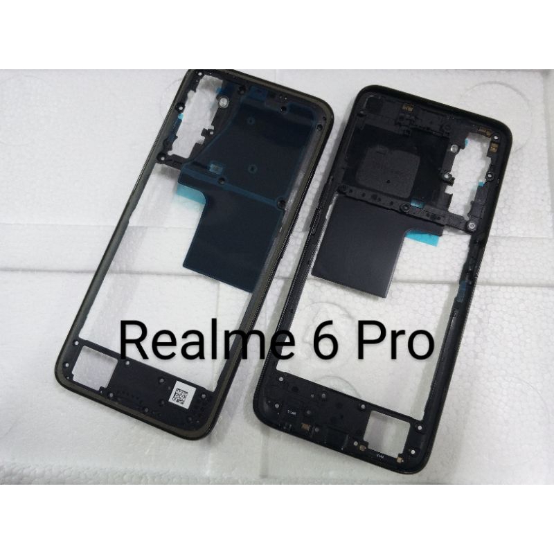 Bezel tulang tengah samping Realme 6 Pro