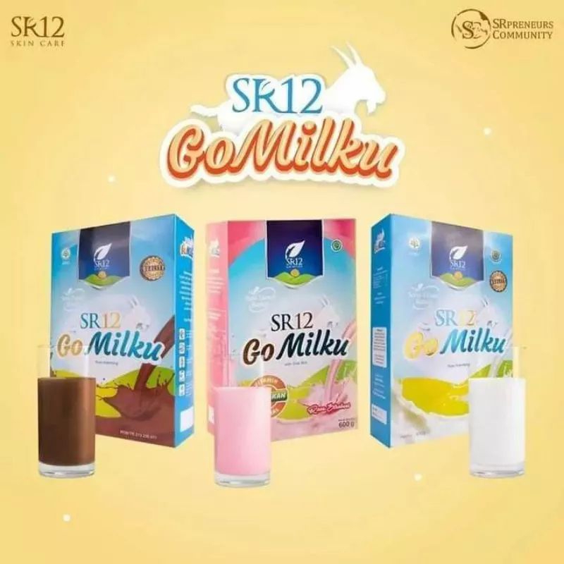 

GOMILKU SR12 Susu Kesehatan Untuk Semua Kalangan Halal BPOM