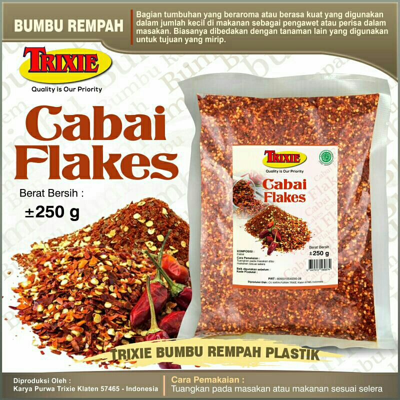 

Trixie Bumbu Rempah Kemasan Plastik Kecil