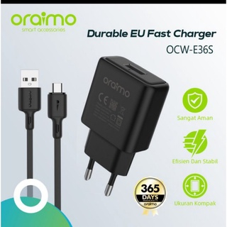 CHARGER ORAIMO OCW-E36S  FAST CHARGING INCLUDE KABEL DATA Micro