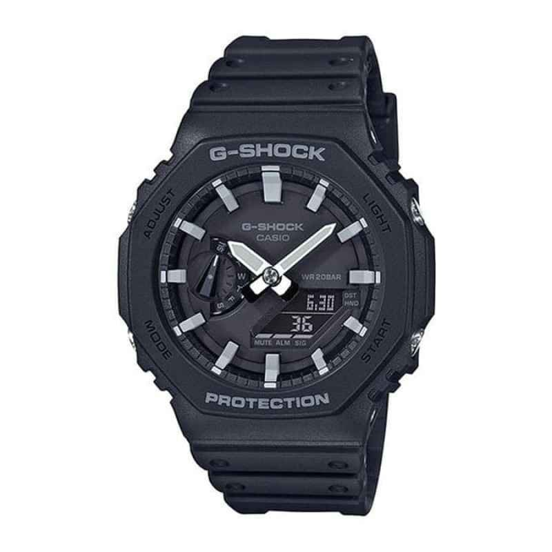 Casio G-Shock GA-2100-1ADR Jam Tangan Pria Black Original