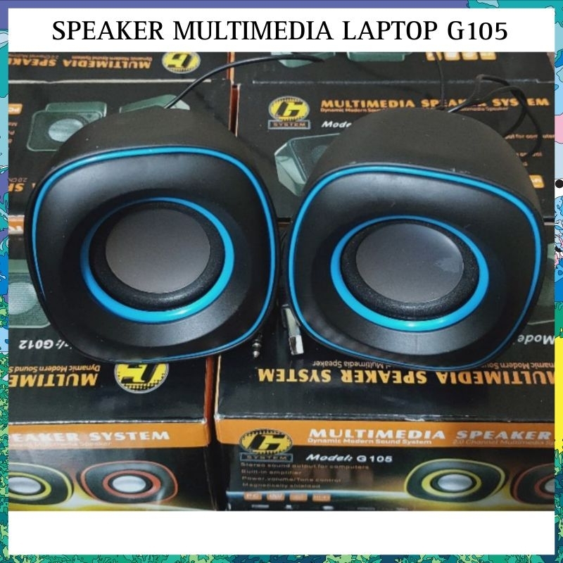 SPEAKER SALON MINI MULTIMEDIA G-105 FOR KOMPUTER & LAPTOP KABEL