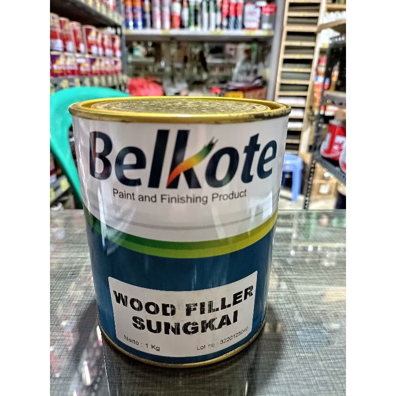 Belkote Wood Filler Sungkai 1 L