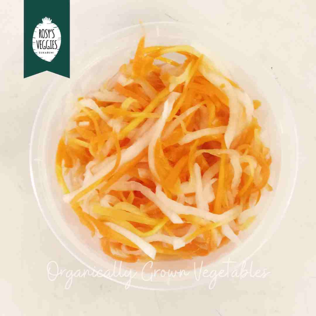 

Acar Wortel Lobak Organik | 150 gr