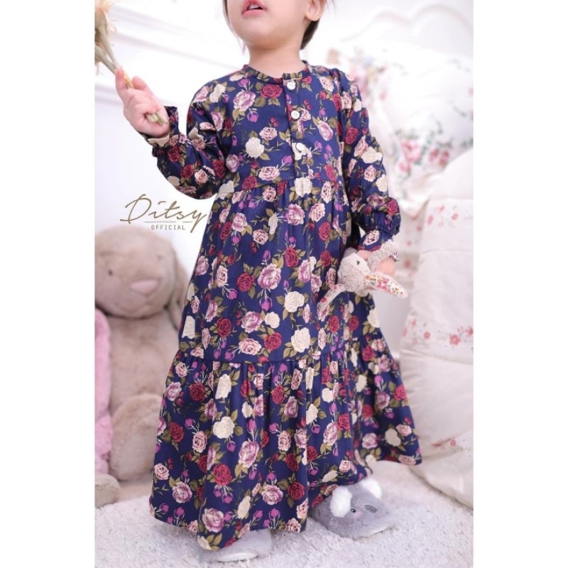 Little Ditsy Red Ditsy Little Ditsy Red Little Cirilla Dusty Pink Arcenciel Grey