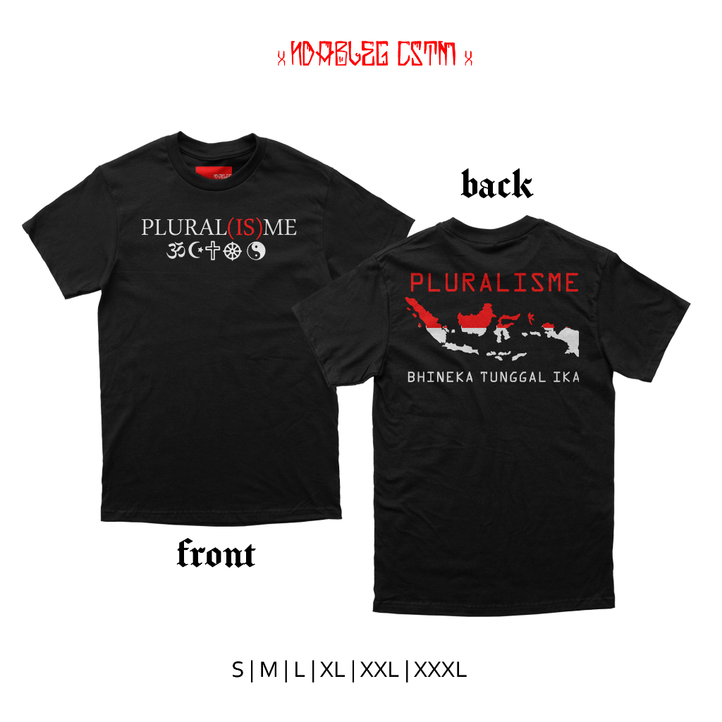 kaos pluralisme indonesia tolerance