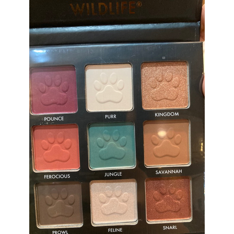 Barry M Wildlife Eyeshadow Palatte 2 Tiger