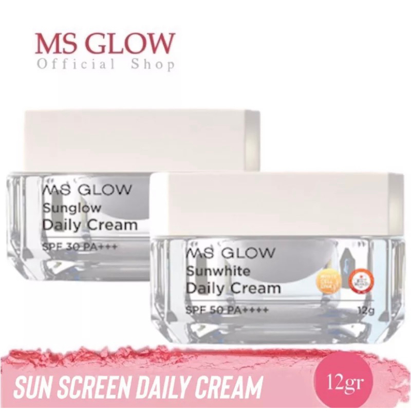 MS GLOW SUN WHITE / SUN GLOW DAY CREAM