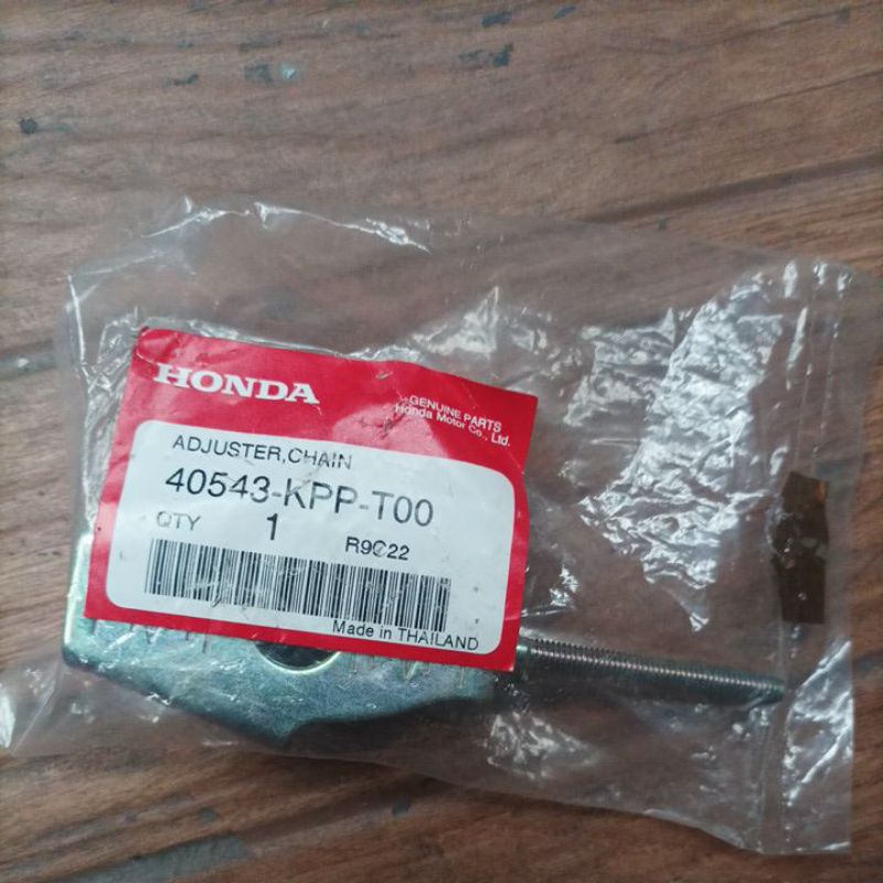 40543 KPP T00 ADJUSTER CHAIN SETELAN RANTAI RODA CBR150 FI CBU original satuan