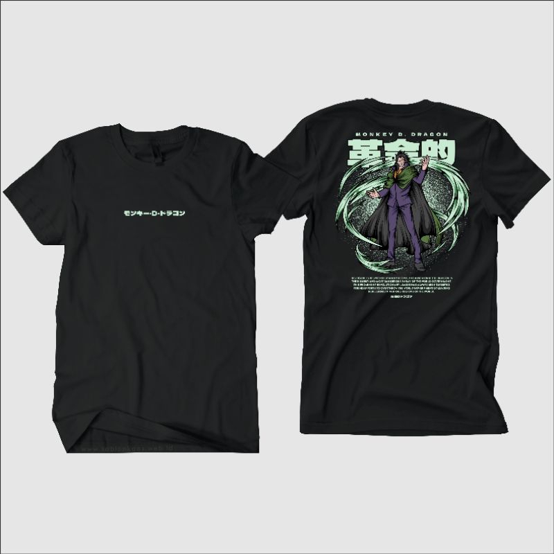 kaos anime one piece monkey D Dragon