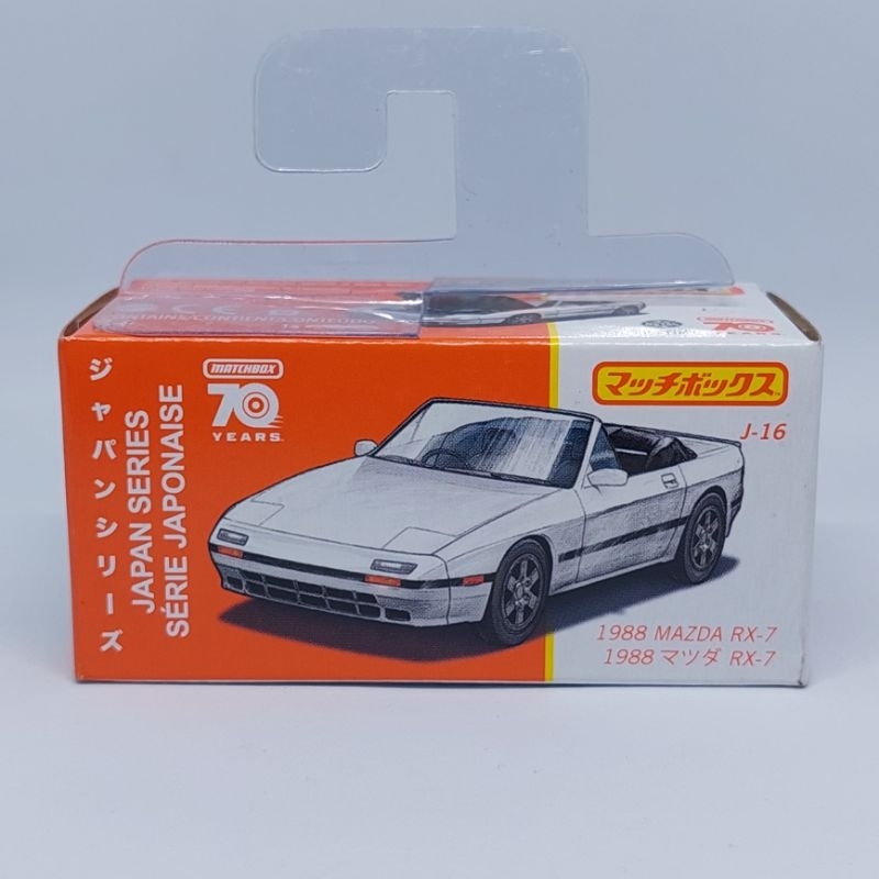 Matchbox 1988 Mazda RX-7 Moving Parts