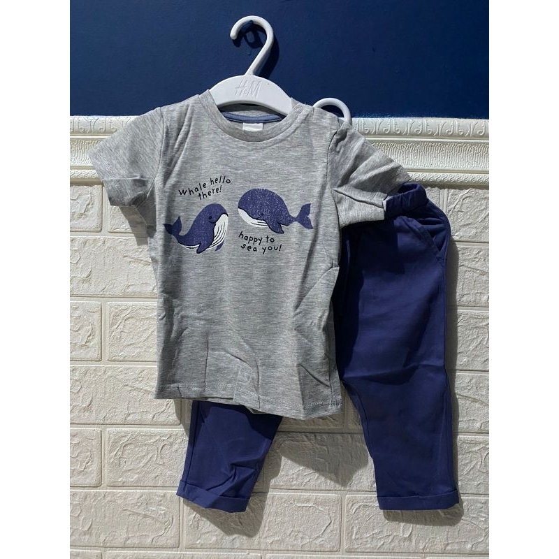 New One set baju anak bayi H&M original 100%
