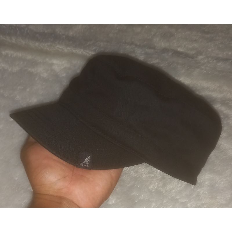 Topi Komando KANGOL visor pendek size 58-60cm Second