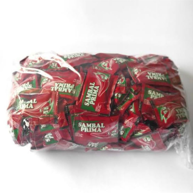 

SAMBAL PRIMA SACHET 1 BALL ISI 200pcs