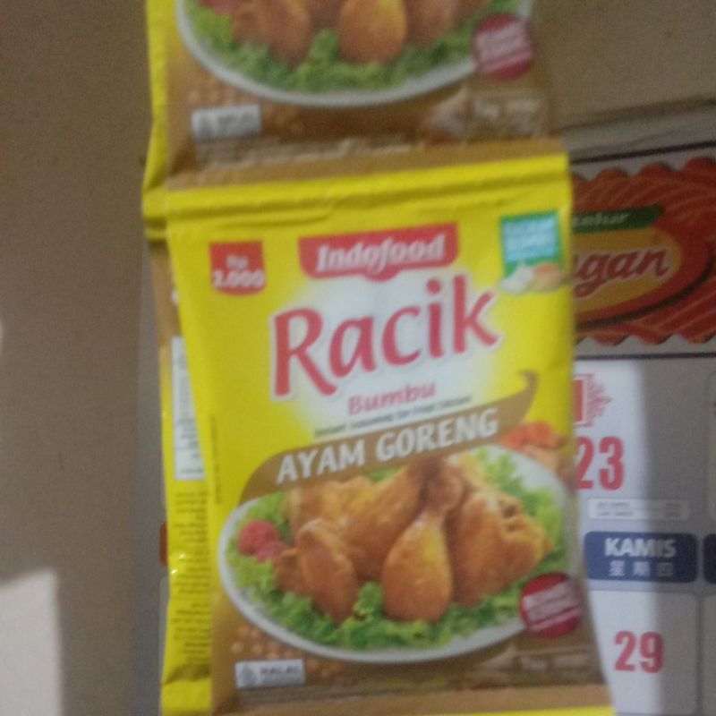 

Racik ayam goreng 2 pcs