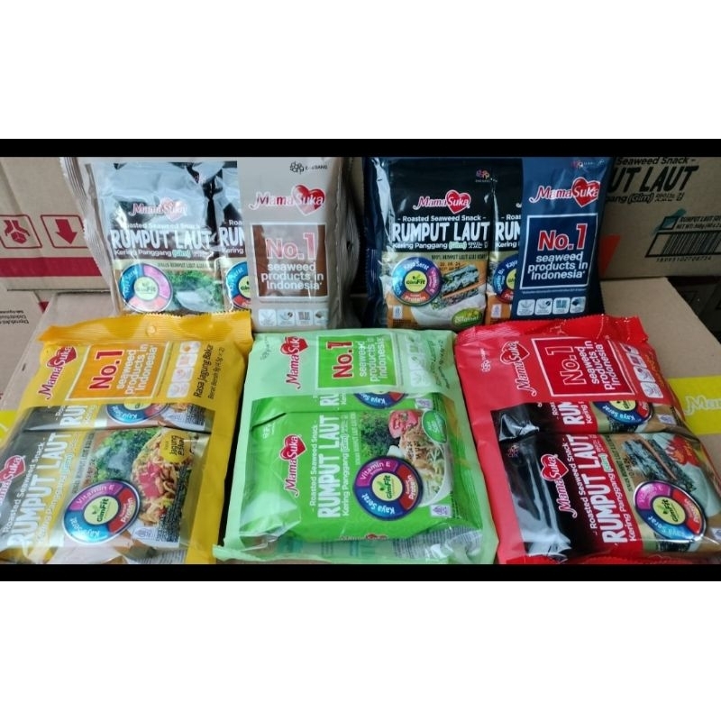 

Mama Suka Rumput Laut Panggang 2 x 4.5 gr
