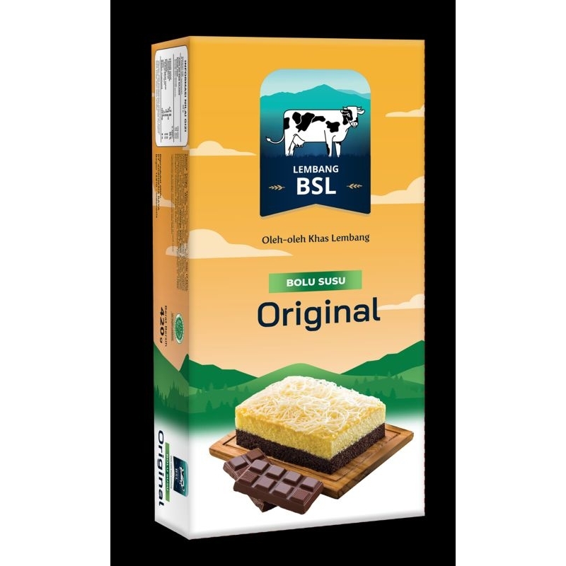 [KHUSUS P.JAWA] Bolu Susu Lembang Rasa Original BSL Topping Susu Keju Bandung Best Seller kombinasi 