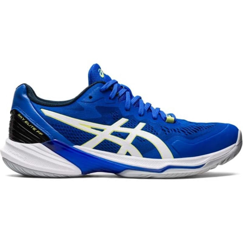 ASICS Sepatu Voli Sky Elite FF2 Blue/White/Black/100% Original Asics Volleyball