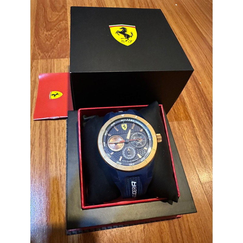 jam tangan ferrari asli ori second