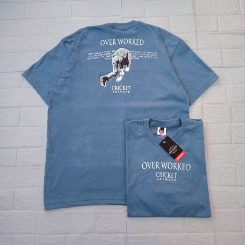 Kaos Distro Cricket Original Pria/Wanita