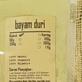 

JAMU BUBUK BAYAM DURI TERBAIK -1 KG