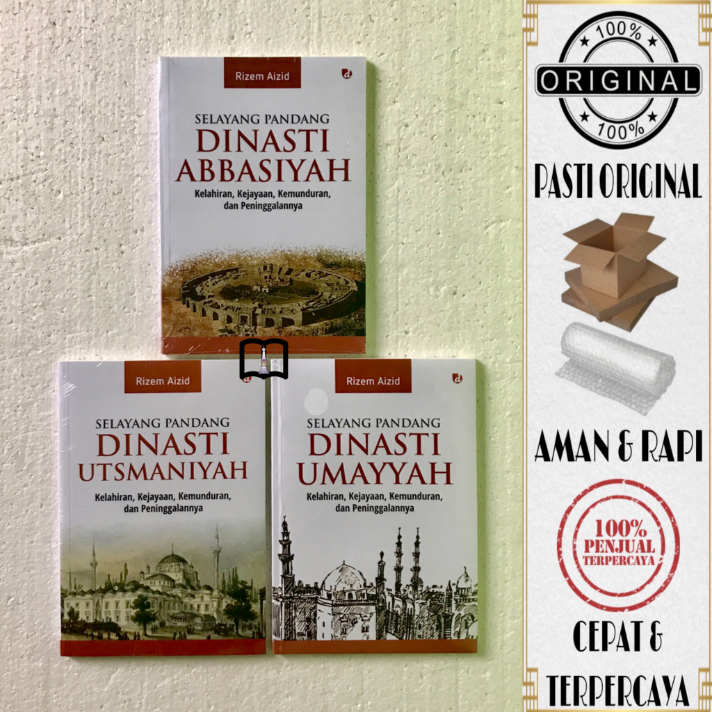 Paket Buku Sejarah Islam Selayang Pandang Dinasti Abbasiyah, Dinasti Utsmaniyah & Dinasti Umayyah - 