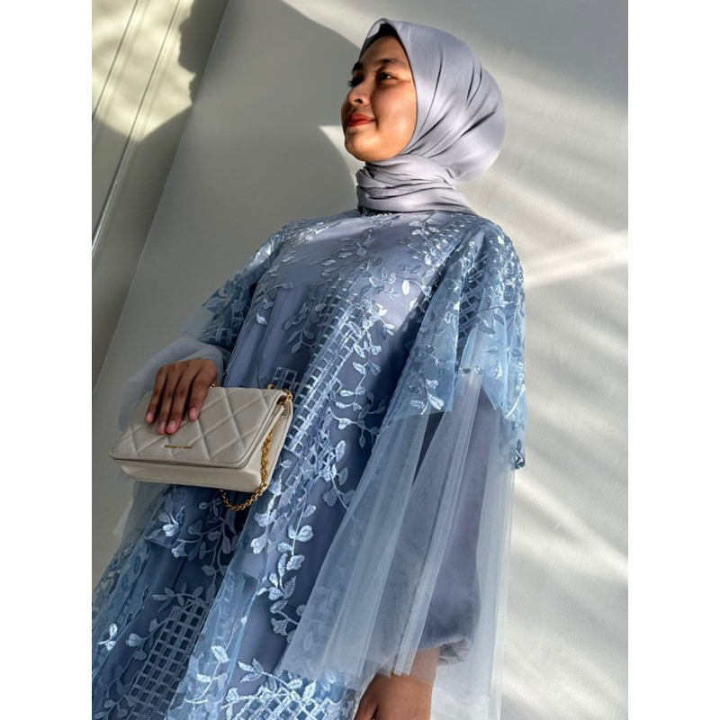 SEWA KEBAYA AKITA | Sewa Kebaya Jaleela Akita Ice Blue| Sewa Kebaya Wisuda Lamaran Kondangan