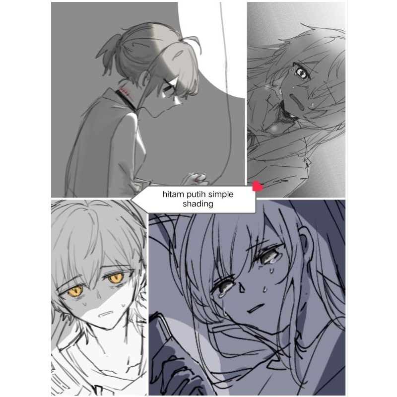 [close commission][Baca deskripsi dulu]Commission digital art anime style/komisi gambar anime