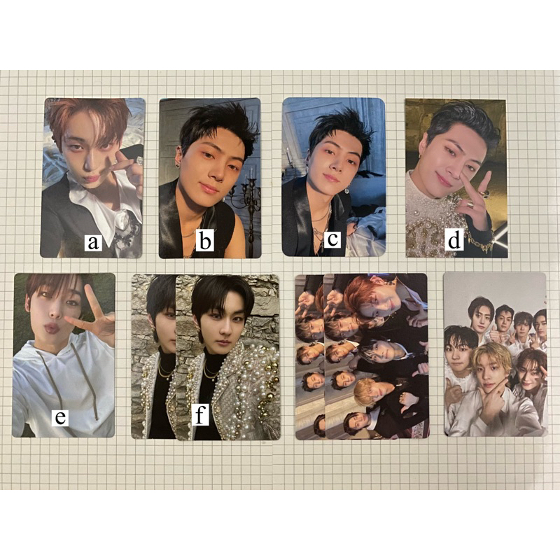 PHOTOCARD ENHYPEN DARK BLOOD ENGENE VER ENVER WEVERSE