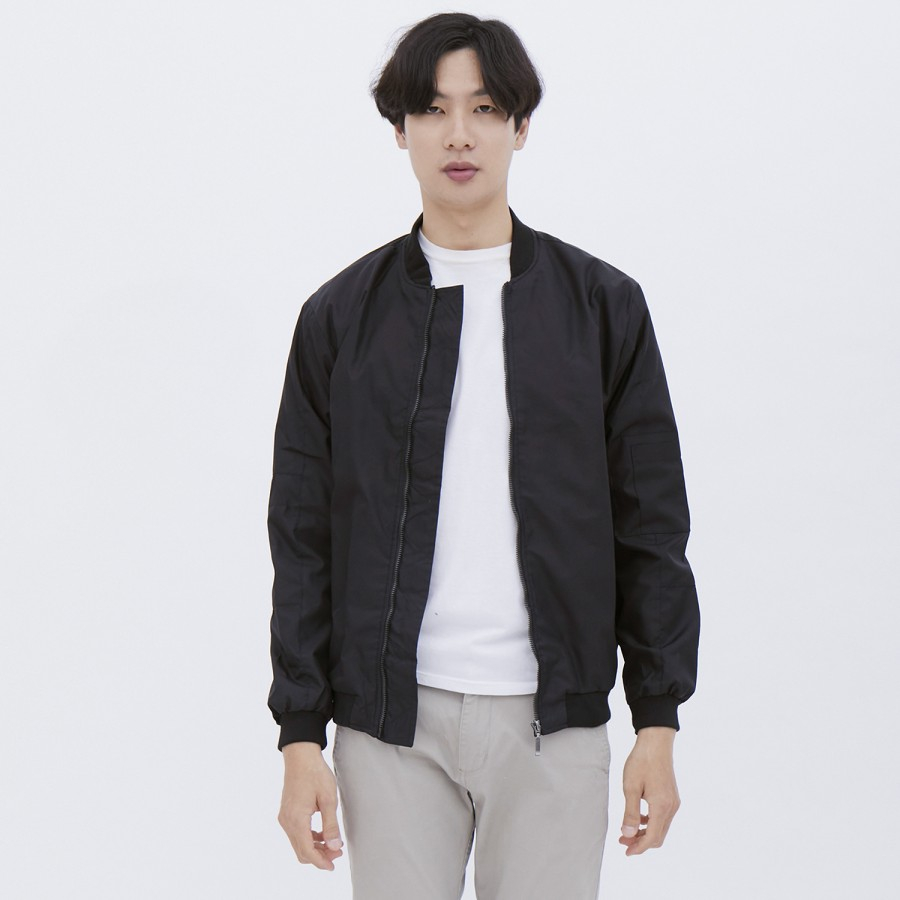 BOMBER MAN JACKET || BOMBER EKSEKUTIF MAN// JAKET BOMBER POLOS PRIA