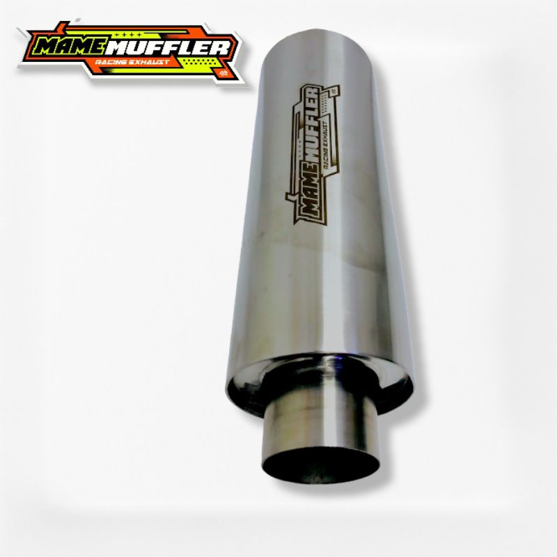 RESONATOR KNALPOT MOBIL MANUAL TERMURAH STAINLESS Resonator Mobil Racing Peredam Knalpot Mobil
