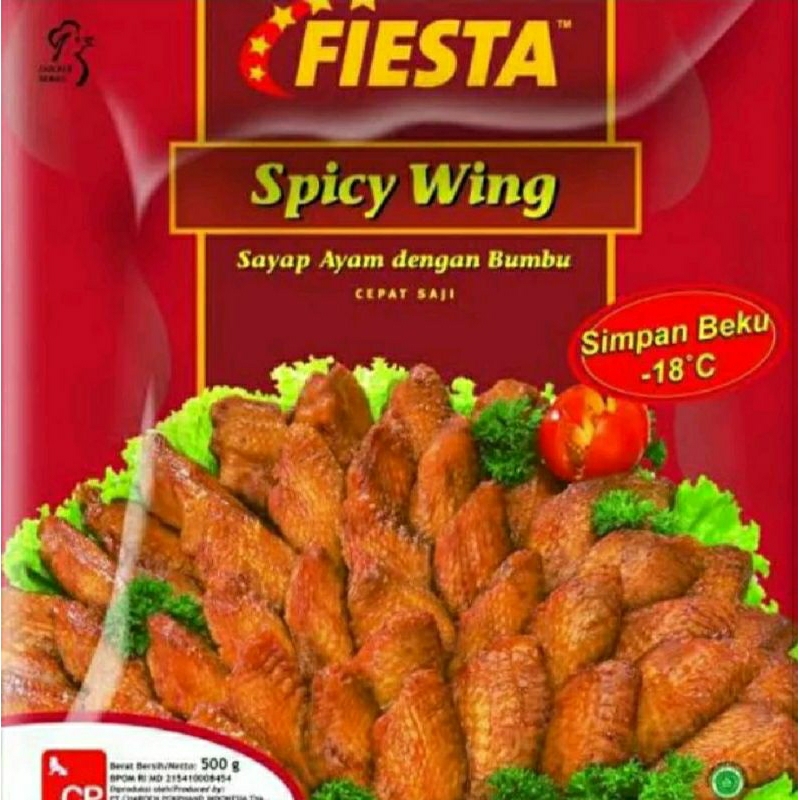 

Fiesta Spicy Wing 500gr