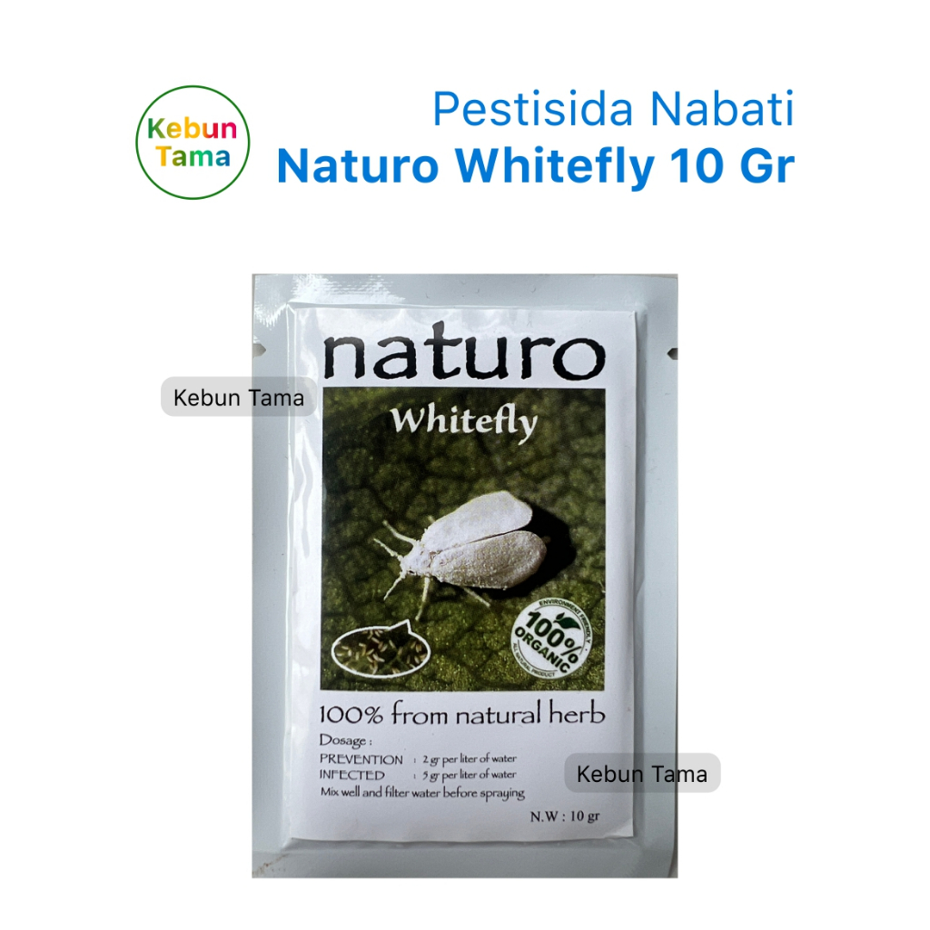 Pestisida Nabati Naturo Whitefly Anti Kutu Kebul Kutu Putih Hama
