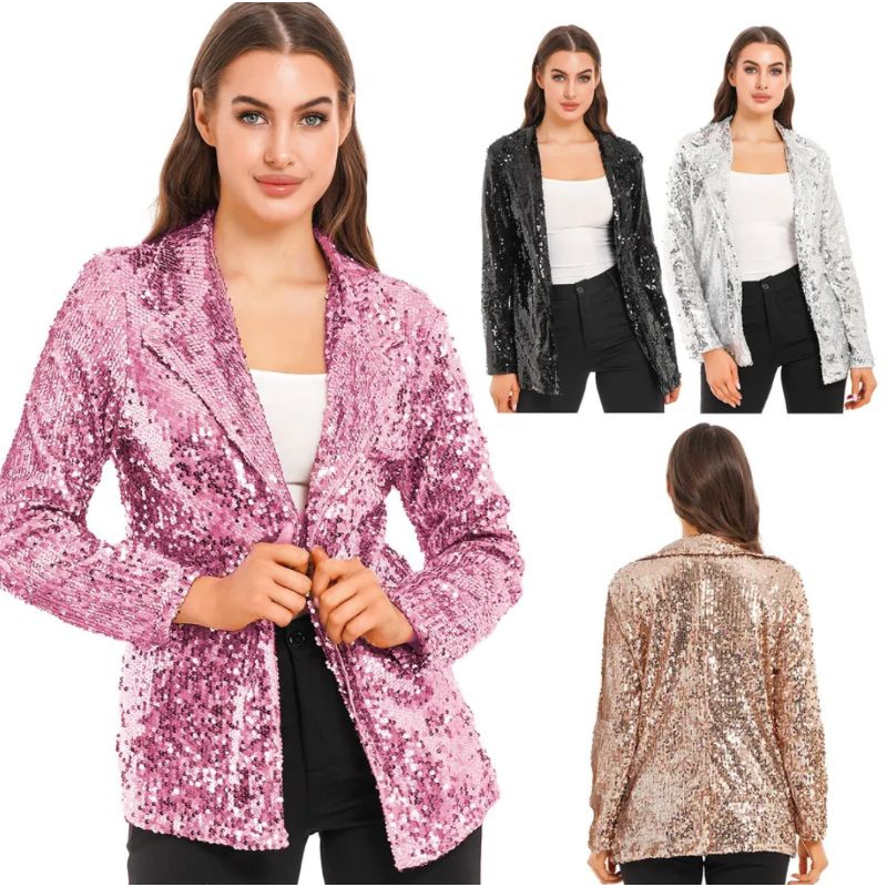 blazer sequin tag