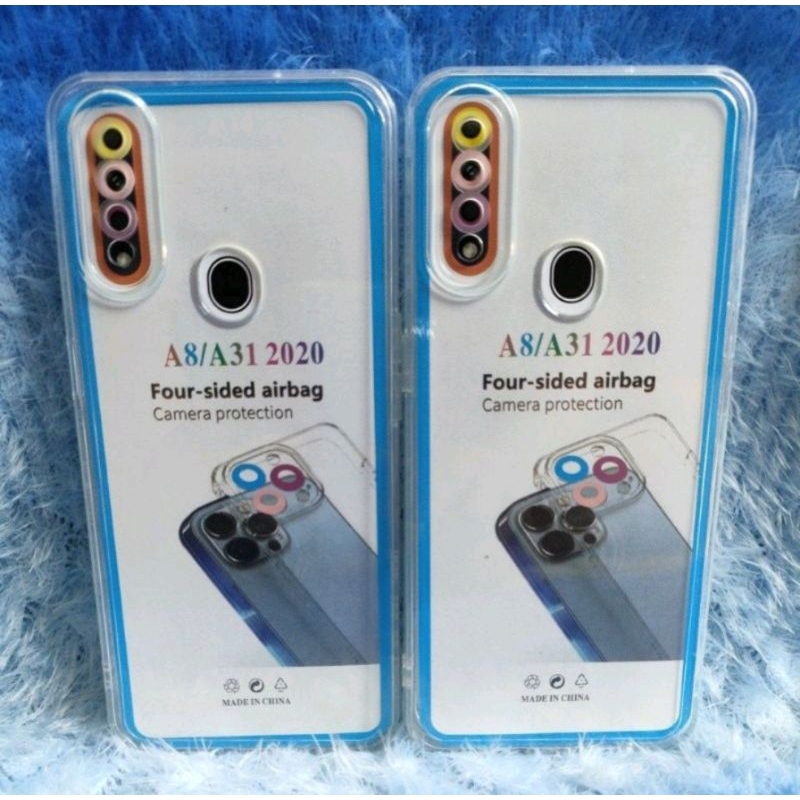SOFT CASE BENING OPPO A31 2020 CASE CLEAR SPACE TPU SLIKON TRANSPARAN