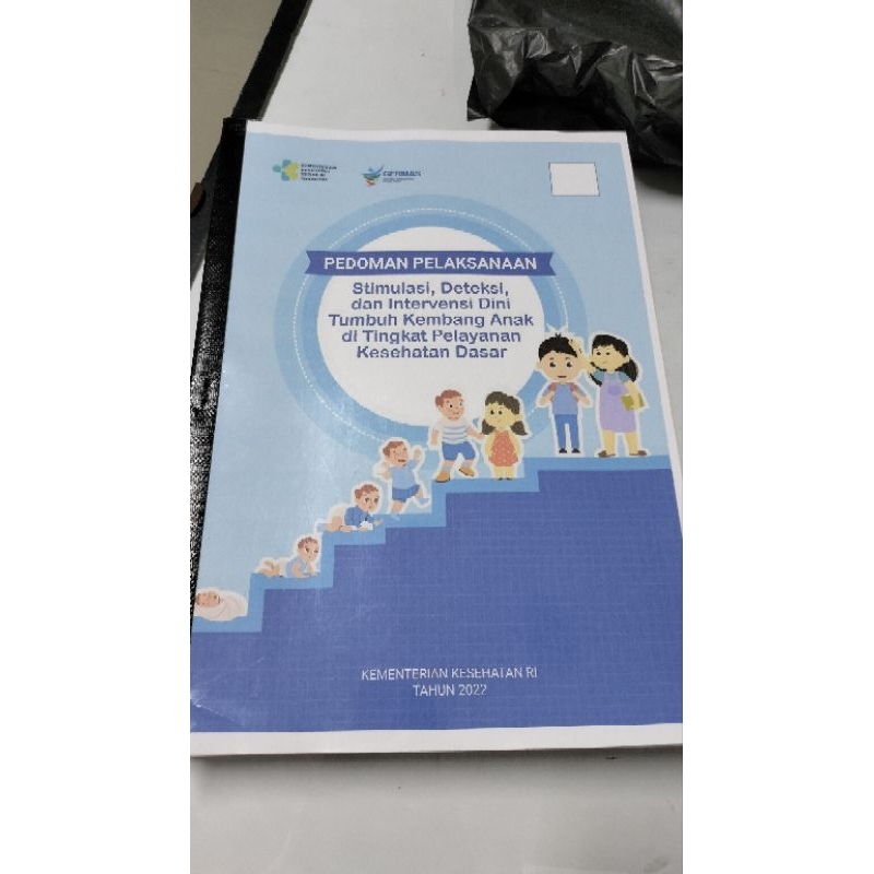 

Buku pedoman pelakasanaan SDIDTK