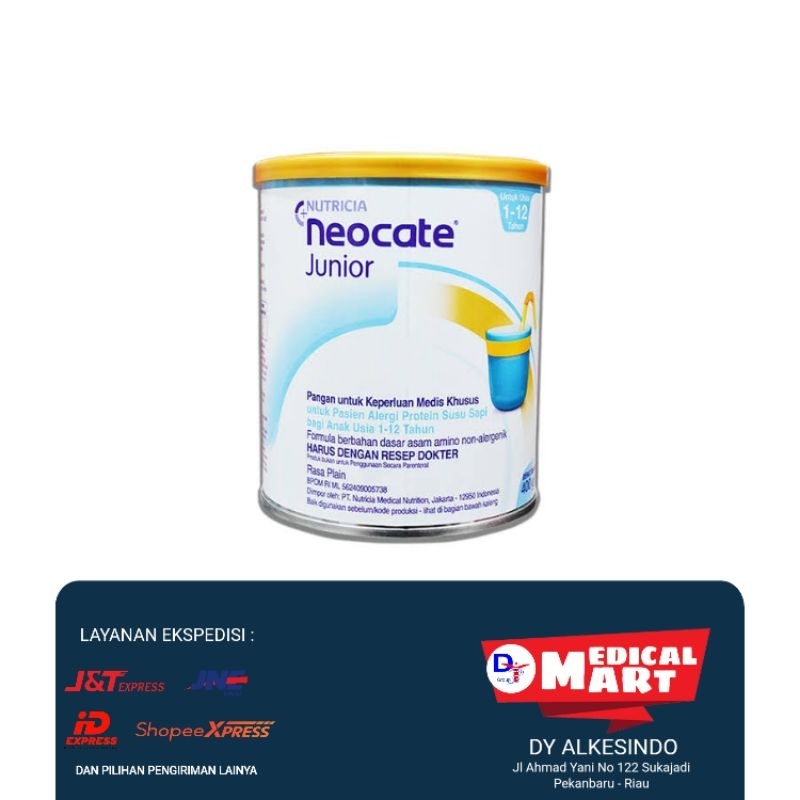 SUSU NEOCATE JUNIOR 400gram #SUSU ALERGI PROTEIN