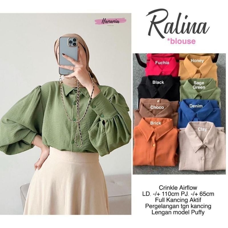 Baju Atasan Wanita Ralina Blouse