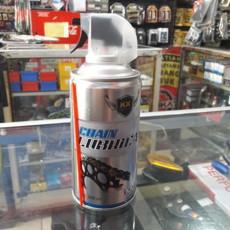 Kx Chain lube 300ML Chain Lubricant Pelumas Rantai Rante 300ml
