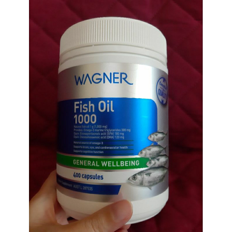 Wagner Fish Oil 1000 mg 400 Caps