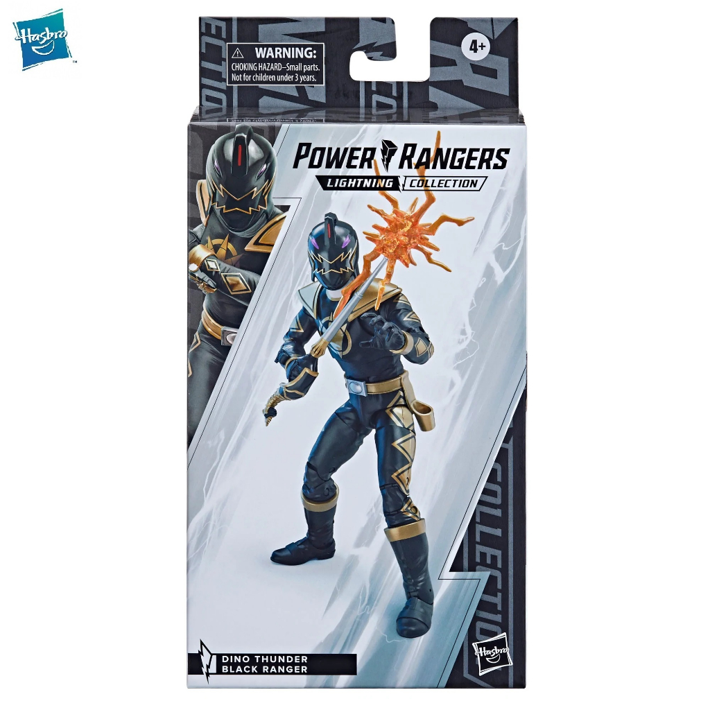 POWER RANGERS Lightning Collection Dino Thunder Black Ranger Premium Figure