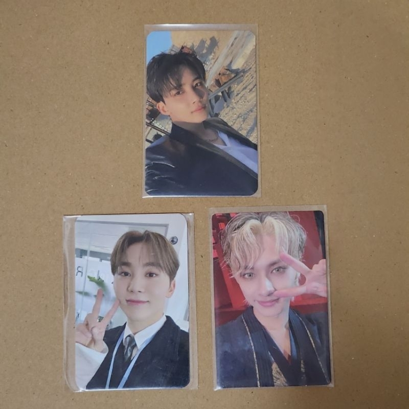 JEONGHAN PC BEATROAD JOEUN FANSIGN FTS FACE THE SUN SEVENTEEN ALBUM PHOTOCARD