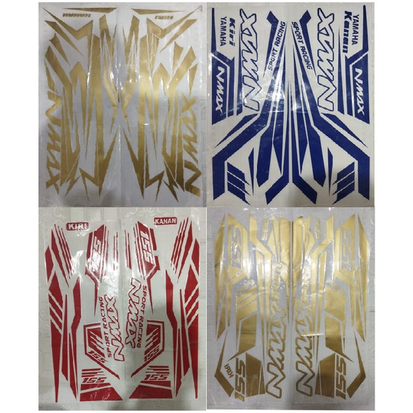 STIKER VARIASI CUTTING YAMAHA N MAX 155
